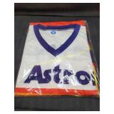 NIB Houston Astros V Neck Tee Adult