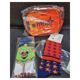 NIB Houston Astros Fanny Pack & Socks