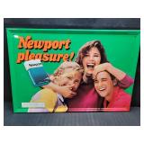 Vintage 1994 NEWPORT Cigarettes Metal Sign