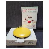 New Simply Works It Switch 125mm Yellow Button