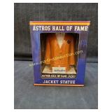 NIB Houston Astros Hall Of Fame Jacket Statue