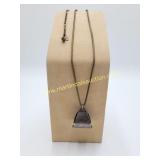 Vntg Marjorie Baer SF Modernist Sterling Pendant