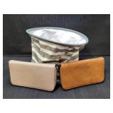 Thirty-One Brand 2) Checkbook Wallets & 1)