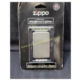New Old Stock Zippo Lighter Satin Chrome