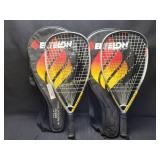 Lot Of 2 EKTELON Racquets with Carry Bags