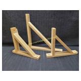 3) Wood IKEA Brackets