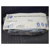 New 12 Pack The Safety Zone Nitrile Work Gloves -
