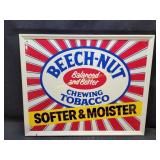 Vintage 1986 BEECH-NUT Chewing Tobbaco  Metal