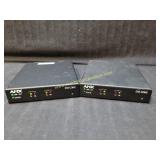 2) AMX EXB-COM 2 ICSLan Control Boxes