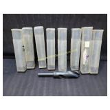 8) NEW HSS 1" Drill Bits 1/2" Shank