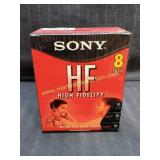 New Old Stock Sony HF Cassette Tapes