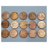 2009 & 2010 US Pennies