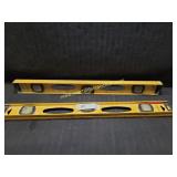 2) Aluminum 24" Levels