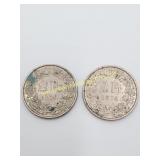 1974 & 1978 - 2 Francs Coins