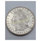1921 D Morgan Silver Dollar