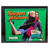 Vintage 1993 NEWPORT Cigarettes Metal Sign
