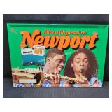 Vintage 1994 NEWPORT Cigarettes Metal Sign