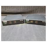 2) AMX EXB-COM 2 ICSLan Control Boxes