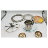 Sifter, Pie Plate, Crust Covers, divider / marker