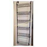 Over-The-Door Wire Organizer - Black Wire