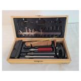 X-acto Knife Set In Wood Case