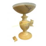 Alabaster Table Lamp - Damaged