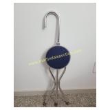 Carex Aluminum Walking Cane w Folding Seat