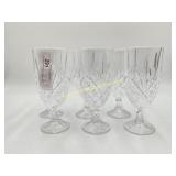 6) Godinger DUBLIN Glass Tumblers - Water or