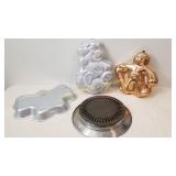 Mix Pot Of Cake Pans - Care Bears, Candycane Man
