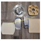 Microwave Ware, Microwave glass plate, serving