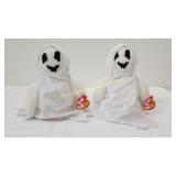 2 Vintage 1999 Beanie Baby SHEETS Plush Toys