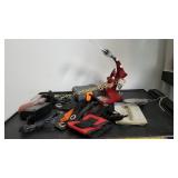 Soldering Station, Hangdown Straps & Misc