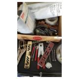 Garage Lot / Clear Sheeting, Hand Tools, Glass