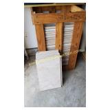 CERPA 17' x 17' Porcelain Tile In Wood Crate