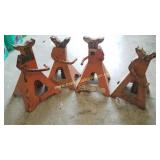 Group Of 4 Jack Stands 3 Ton