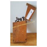 Vintage Irwin Wood Working Auger Bits & Original