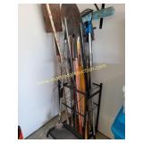 Garage Tool Caddy & Misc Yard Tools