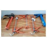 Group Of Caulking Guns