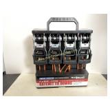 New 4 Pack Tie Down Straps 1' x 15'