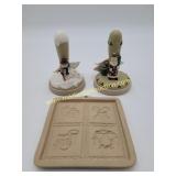 Brown Bag Cookie Art Cookie Stamps - Snowman,