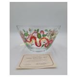 Lenox Gems Hand-Painted 9ï¿½ Bowl - Holiday Ribbon