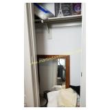 Closet Contents - Books, Curtains, Hair Products