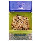 Partial Bucket Of Wine Corks