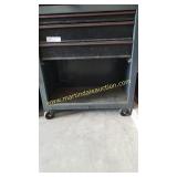 Vintage Metal Roll Around Tool Box