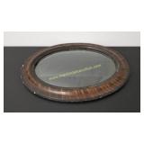 Vintage Bubbleglass Oval Picture Frame