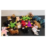Vintage Lot Of TY Beanie Baby Mostly From The