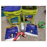 Banks HVLP Paint Sprayer & Misc Garage Items