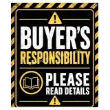 Important Buyer's Responsibilities - Pease Read