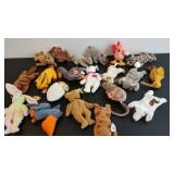 Vintage Lot Of TY Beanie Baby Mostly From The
