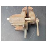 Vintage 3' Bolt On Vise USA Made